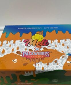 MELT X PACKWOODS 2G LIQUID DIAMONDS+LIVE RESIN
