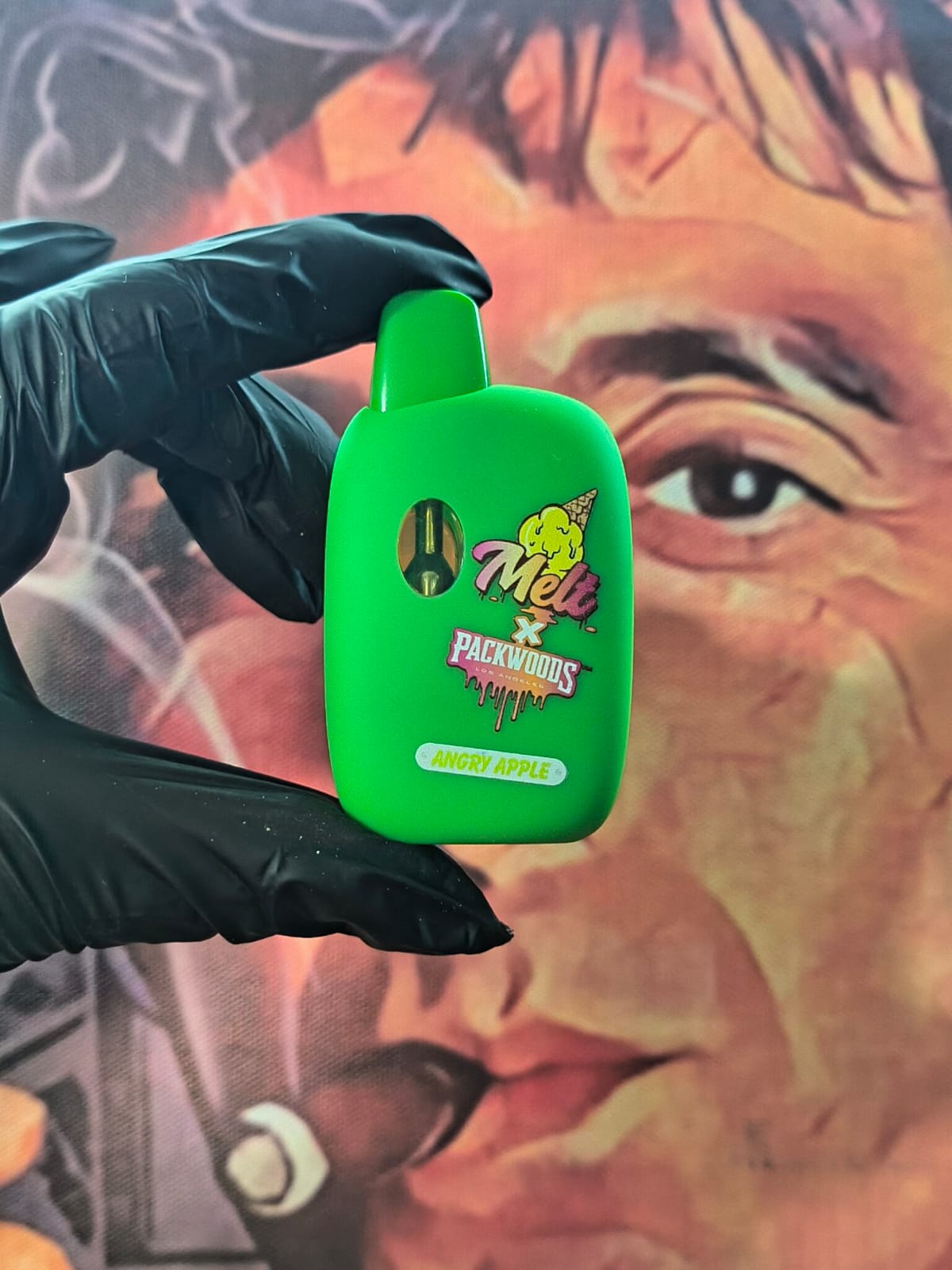 Melt X Packwoods-Angry Apple(Indica)