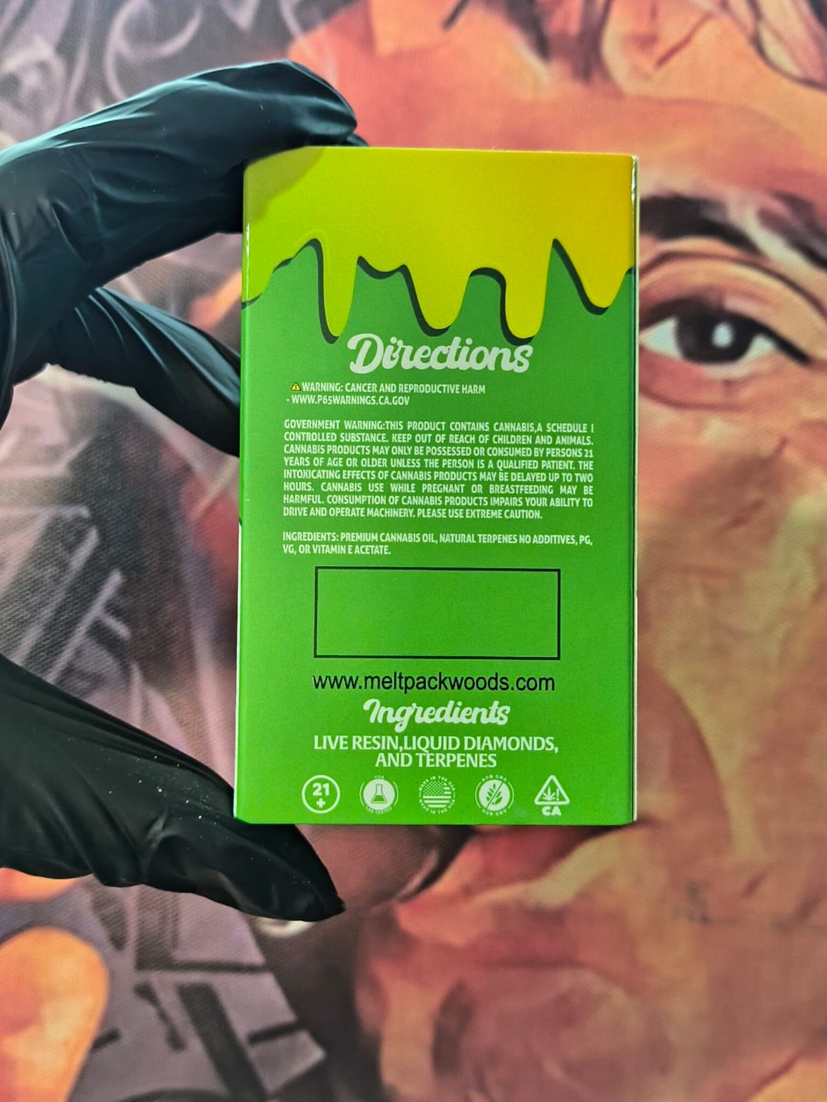 Melt X Packwoods-Angry Apple(Indica)