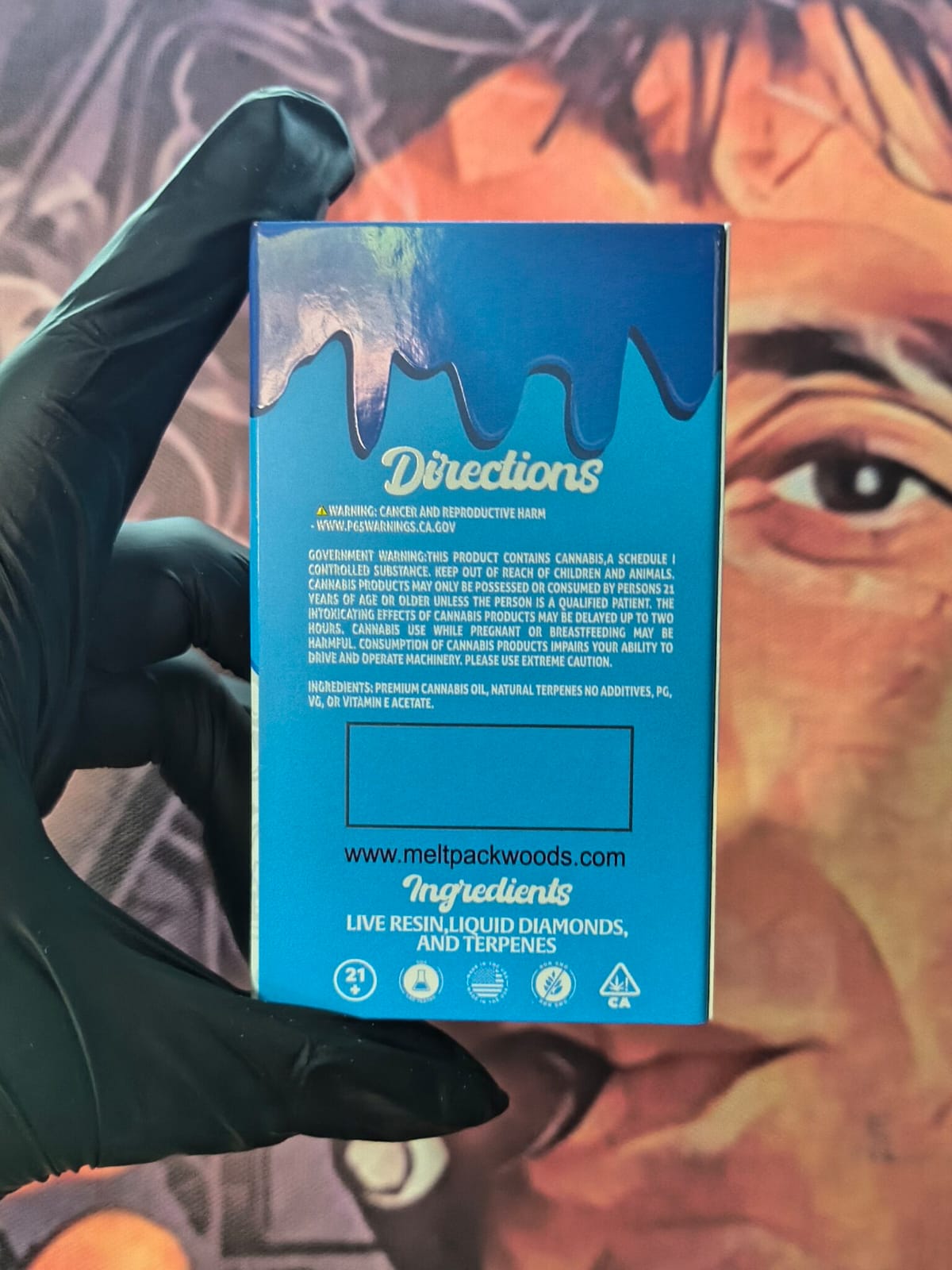 Melt X Packwoods-Blueberry Zlushie(Hybrid)