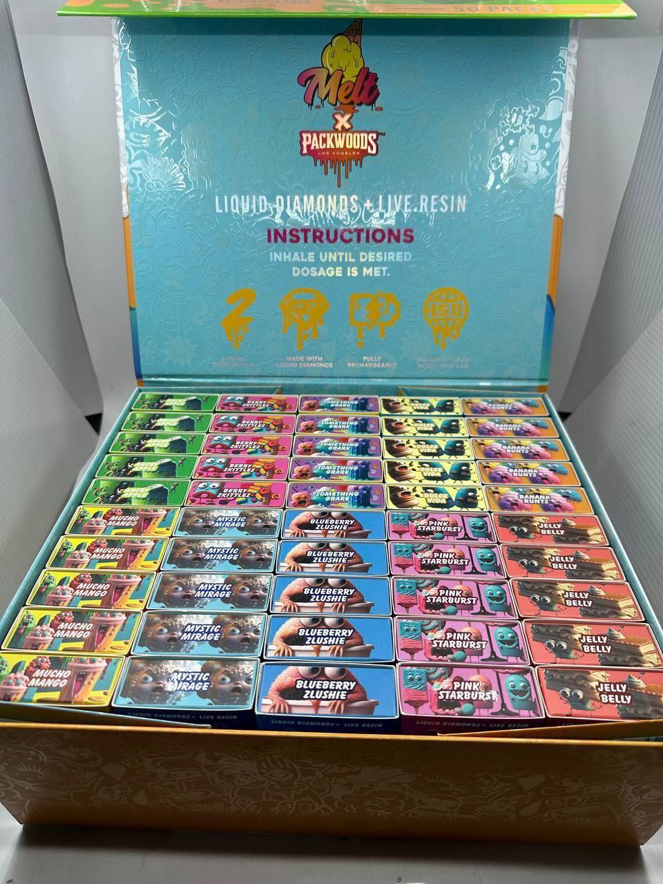 Melt X Packwoods Full Box 100 Piece