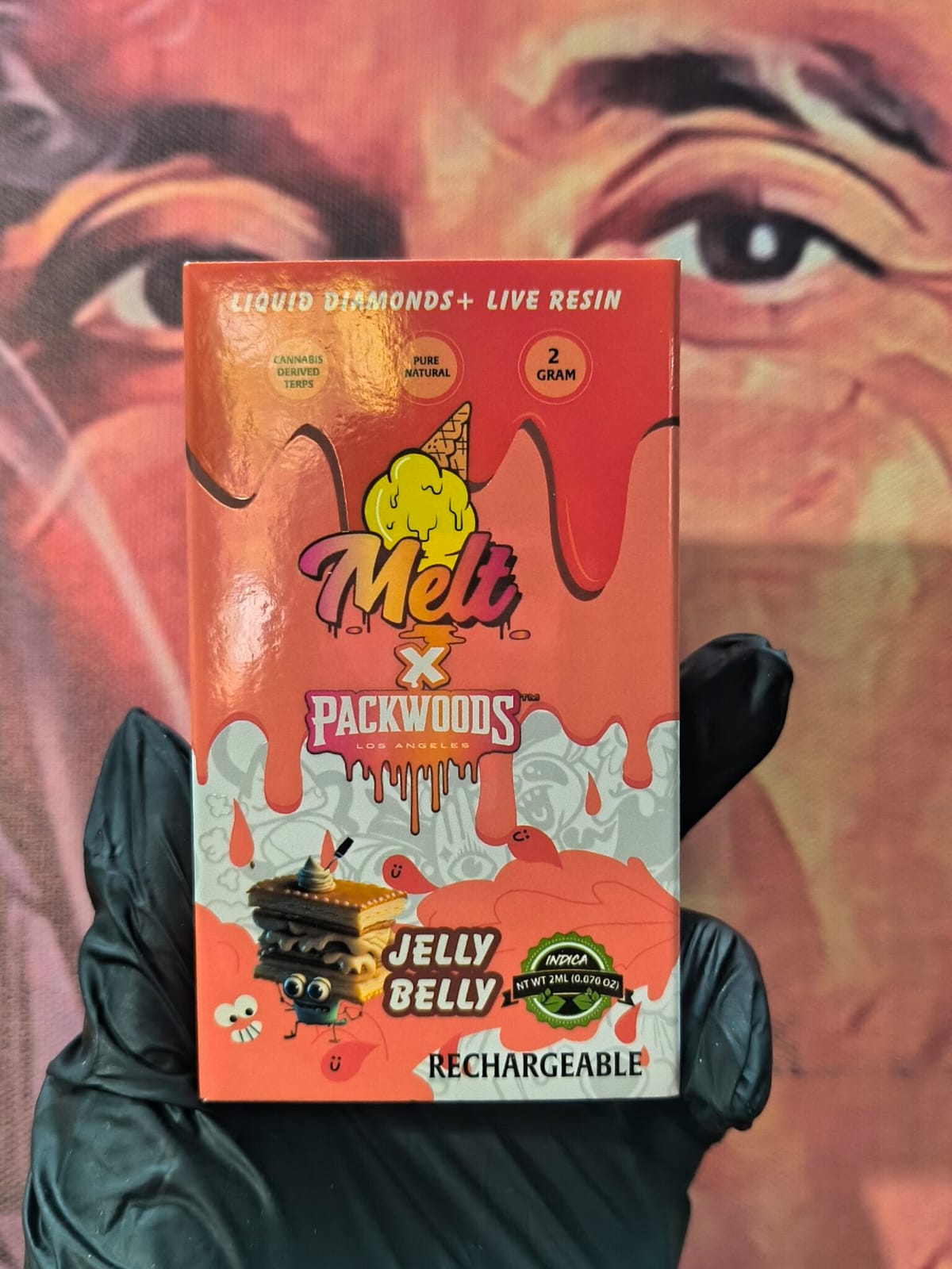 Melt X Packwoods-Jelly Belly(Indica)