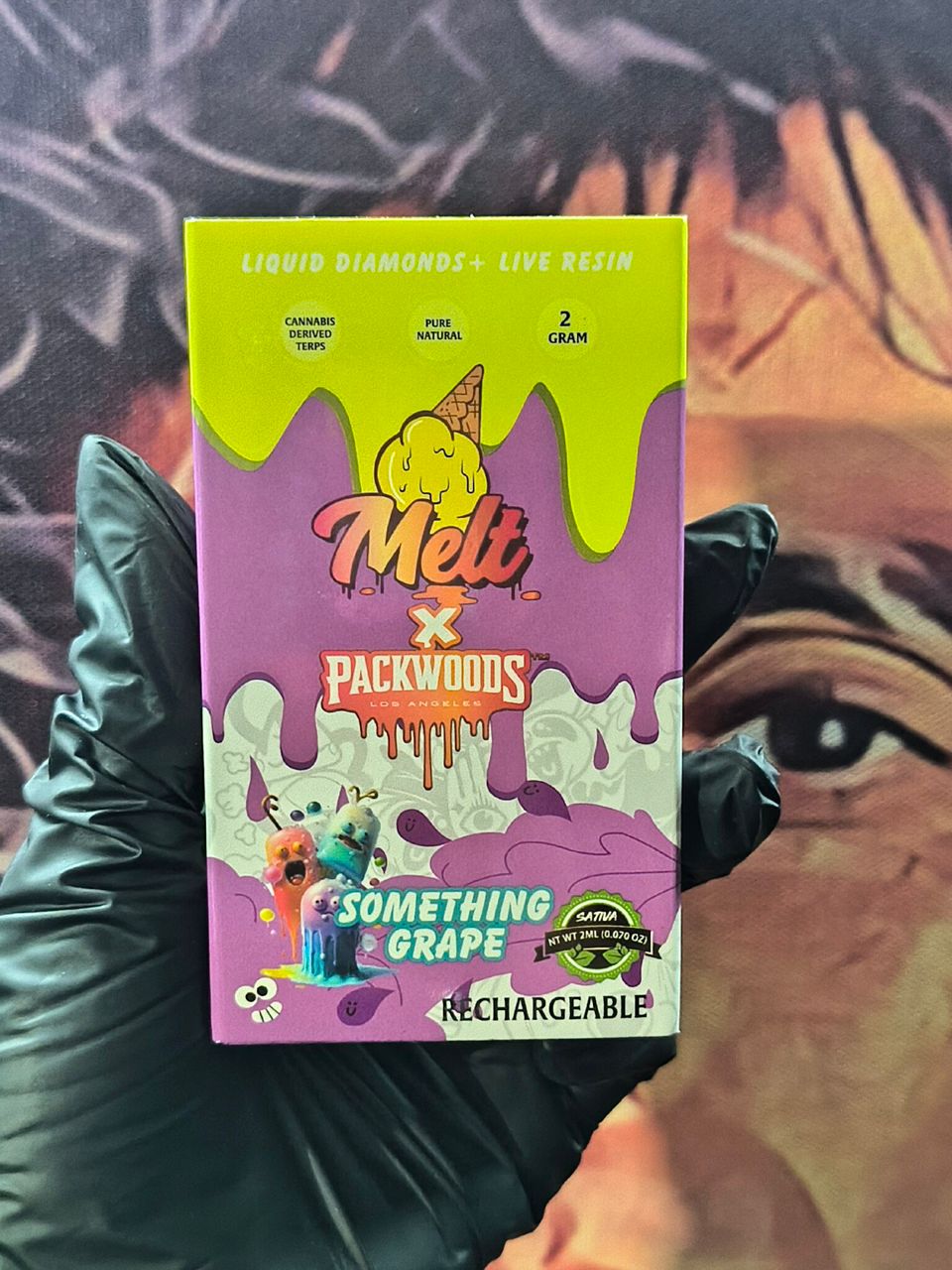 Melt X Packwoods-Something Grape(Sativa)