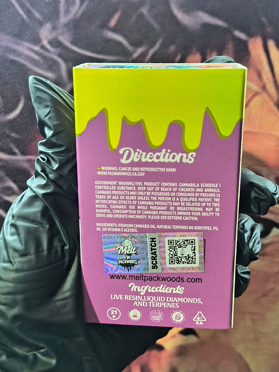 Melt X Packwoods-Something Grape(Sativa)